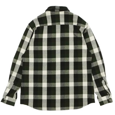画像2: BIG MIKE（ビッグマイク）Heavy Flannel L/S Shirt （ヘビーフランネルロングスリーブシャツ）/ Off×OLive×Black（オフホワイト×オリーブ×ブラック）
