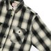 画像4: BIG MIKE（ビッグマイク）Heavy Flannel L/S Shirt （ヘビーフランネルロングスリーブシャツ）/ Black×Beige×White（ブラック×ベージュ×ホワイト） (4)