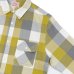 画像4: BIG MIKE（ビッグマイク）Heavy Flannel L/S Shirt （ヘビーフランネルロングスリーブシャツ）/ Yellow×Grey×White（イエロー×グレー×ホワイト） (4)