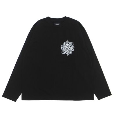 画像1: MODMNT（モドメント）BEUTIFULLY UNPREDIVTABLE L/S TEE（ビューティフリーアンプリディクタブルロングスリーブTシャツ） / Black（ブラック）