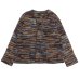 画像1: ENGINEERED GARMENTS（エンジニアードガーメンツ）Knit Cardigan（ニットカーディガン）"Wool Poly Sweater Knit" / Blue×Orange（ブルー×オレンジ） (1)