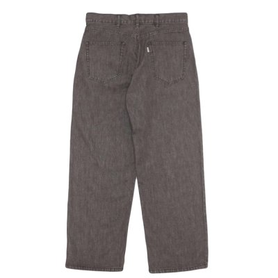 画像2: EVCON（エビコン）10.5oz 1TUCK BAGGY DENIM（10.5oz 1タックバギーデニム） / BROWN（ブラウン）【裾上げ無料】