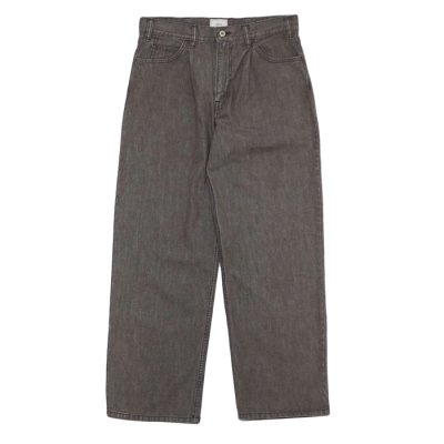 画像1: EVCON（エビコン）10.5oz 1TUCK BAGGY DENIM（10.5oz 1タックバギーデニム） / BROWN（ブラウン）【裾上げ無料】