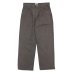 画像1: EVCON（エビコン）10.5oz 1TUCK BAGGY DENIM（10.5oz 1タックバギーデニム） / BROWN（ブラウン）【裾上げ無料】 (1)