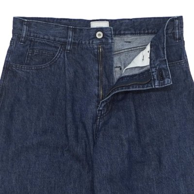 画像5: EVCON（エビコン）10.5oz 1TUCK BAGGY DENIM（10.5oz 1タックバギーデニム） / BLUE（ブルー）【裾上げ無料】