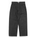 画像1: EVCON（エビコン）10.5oz 1TUCK BAGGY DENIM（10.5oz 1タックバギーデニム） / BLACK（ブラック）【裾上げ無料】 (1)