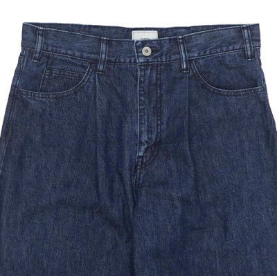 画像4: EVCON（エビコン）10.5oz 1TUCK BAGGY DENIM（10.5oz 1タックバギーデニム） / BLUE（ブルー）【裾上げ無料】