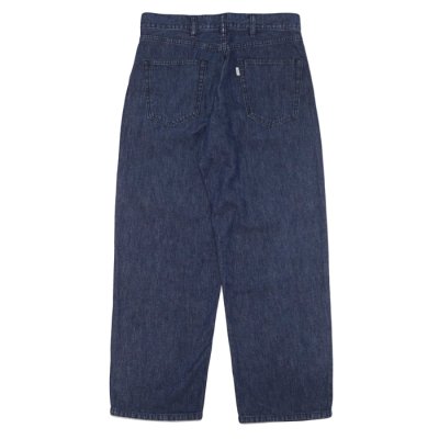 画像2: EVCON（エビコン）10.5oz 1TUCK BAGGY DENIM（10.5oz 1タックバギーデニム） / BLUE（ブルー）【裾上げ無料】