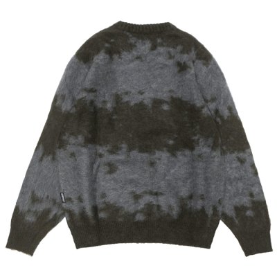 画像2: Gramicci（グラミチ）MOHAIR SPLATTER SWEATER（モヘアスプラッターセーター） / Slate Splatter（スレートプラッター）