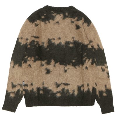 画像2: Gramicci（グラミチ）MOHAIR SPLATTER SWEATER（モヘアスプラッターセーター） / Taupe Splatter（トープスプラッター）