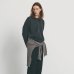 画像7: alvana（アルヴァナ）WOOL WASHI CREWNECK KNIT（ウール和紙クルーネックニット） / Top Khaki（トップカーキ） (7)