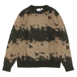 Gramicci（グラミチ）MOHAIR SPLATTER SWEATER（モヘアスプラッターセーター） / Taupe Splatter（トープスプラッター）