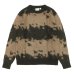画像1: Gramicci（グラミチ）MOHAIR SPLATTER SWEATER（モヘアスプラッターセーター） / Taupe Splatter（トープスプラッター） (1)