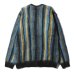 画像2: NEEDLES（ニードルズ）Mohair Cardigan（モヘアカーディガン）"Stripe" / Blue×Green（ブルー×グリーン） (2)