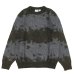画像1: Gramicci（グラミチ）MOHAIR SPLATTER SWEATER（モヘアスプラッターセーター） / Slate Splatter（スレートプラッター） (1)