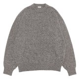 alvana（アルヴァナ）WOOL WASHI CREWNECK KNIT（ウール和紙クルーネックニット） / Top Khaki（トップカーキ）