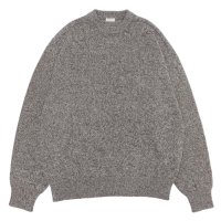 alvana（アルヴァナ）WOOL WASHI CREWNECK KNIT（ウール和紙クルーネックニット） / Top Khaki（トップカーキ）
