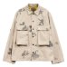 画像1: Nigel Cabourn（ナイジェル・ケーボン）FIELD JACKET（フィールドジャケット）"FADE CAMO" / Ivory（アイボリー） (1)