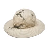 Nigel Cabourn（ナイジェル・ケーボン）40s MILITARY HAT（40s ミリタリーハット）"FADE CAMO" / Ivory（アイボリー）