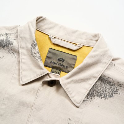 画像3: Nigel Cabourn（ナイジェル・ケーボン）FIELD JACKET（フィールドジャケット）"FADE CAMO" / Ivory（アイボリー）
