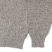 画像5: alvana（アルヴァナ）WOOL WASHI CREWNECK KNIT（ウール和紙クルーネックニット） / Top Khaki（トップカーキ） (5)