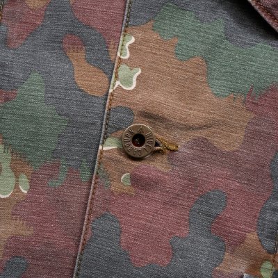画像7: Nigel Cabourn（ナイジェル・ケーボン）FIELD JACKET（フィールドジャケット）"FADE CAMO" / Red（レッド）