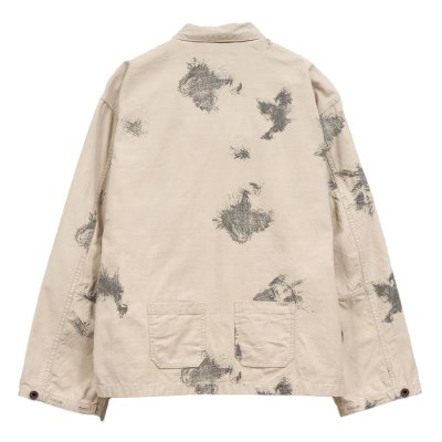 画像2: Nigel Cabourn（ナイジェル・ケーボン）FIELD JACKET（フィールドジャケット）"FADE CAMO" / Ivory（アイボリー）
