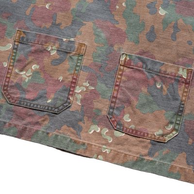 画像5: Nigel Cabourn（ナイジェル・ケーボン）FIELD JACKET（フィールドジャケット）"FADE CAMO" / Red（レッド）