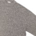 画像4: alvana（アルヴァナ）WOOL WASHI CREWNECK KNIT（ウール和紙クルーネックニット） / Top Khaki（トップカーキ） (4)