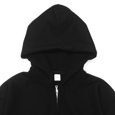 画像3: blurhms ROOTSTOCK（ブラームスルーツストック）Soft&Hard Sweat Hoodie Zip（ソフト&ハードスウェットフーディジップ）/ Black（ブラック）