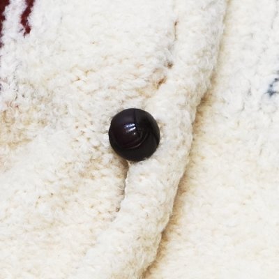 画像4: COOHEM（コーヘン）WOOL CHIMAYO JACQUARD VEST（ウールチマヨジャガードベスト）/ IVORY（アイボリー）