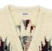 画像3: COOHEM（コーヘン）WOOL CHIMAYO JACQUARD VEST（ウールチマヨジャガードベスト）/ IVORY（アイボリー） (3)