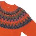 画像4: COOHEM（コーヘン）W's 交編 NORDIC KNIT P/O（ウィメンズ 交編 ノルディックニットプルオーバー）/ ORANGE（オレンジ） (4)