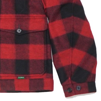 画像6: L.L.Bean Japan Edition（エルエルビーン ジャパンエディション）Men's Pathfinder Mossa Jacket（メンズ パスファインダーモッサジャケット）”Wool Blend Mossa Jersey" / Red×Black（レッド×ブラック）