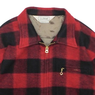 画像4: L.L.Bean Japan Edition（エルエルビーン ジャパンエディション）Men's Pathfinder Mossa Jacket（メンズ パスファインダーモッサジャケット）”Wool Blend Mossa Jersey" / Red×Black（レッド×ブラック）