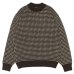 画像1: L.L.Bean Japan Edition（エルエルビーン ジャパンエディション）Men's Wayne Sweater Bard's-Eye（メンズ ウェインセーターバーズアイ） / Brown×Natural（ブラウン×ナチュラル） (1)