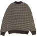 画像2: L.L.Bean Japan Edition（エルエルビーン ジャパンエディション）Men's Wayne Sweater Bard's-Eye（メンズ ウェインセーターバーズアイ） / Brown×Natural（ブラウン×ナチュラル） (2)