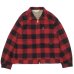 画像1: L.L.Bean Japan Edition（エルエルビーン ジャパンエディション）Men's Pathfinder Mossa Jacket（メンズ パスファインダーモッサジャケット）”Wool Blend Mossa Jersey" / Red×Black（レッド×ブラック） (1)