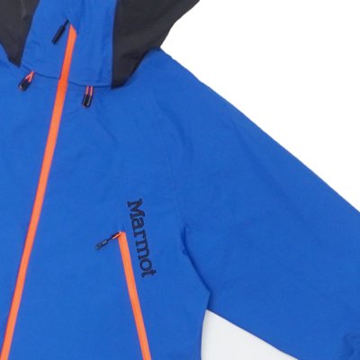 画像3: Marmot（マーモット）GTX Frey Jacket（ゴアテックスフレイジャケット）"GORE-TEX Preformance Fabric" / Blue×Black（ブルー×ブラック）