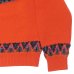画像5: COOHEM（コーヘン）W's 交編 NORDIC KNIT P/O（ウィメンズ 交編 ノルディックニットプルオーバー）/ ORANGE（オレンジ） (5)