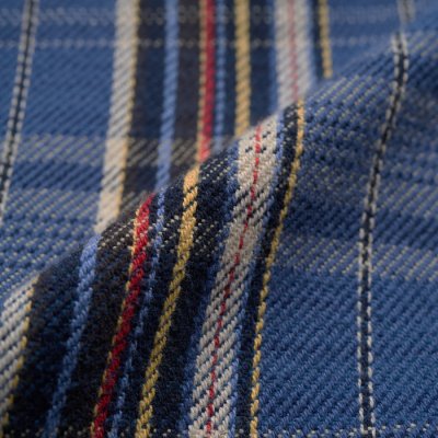 画像9: Nigel Cabourn（ナイジェル・ケーボン）FIELD SHIRT（フィールドシャツ）"HEAVY NEL REVERSIBLE" / Blue（ブルー）