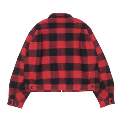 画像2: L.L.Bean Japan Edition（エルエルビーン ジャパンエディション）W's Pathfinder Mossa Jacket（ウィメンズ パスファインダーモッサジャケット）"Wool Blend Mossa Jersey" / Red×Black（レッド×ブラック）
