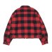 画像2: L.L.Bean Japan Edition（エルエルビーン ジャパンエディション）W's Pathfinder Mossa Jacket（ウィメンズ パスファインダーモッサジャケット）"Wool Blend Mossa Jersey" / Red×Black（レッド×ブラック） (2)