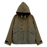 Nigel Cabourn（ナイジェル・ケーボン）DECK JACKET （デッキジャケット ）"HALFTEX MODIFY" / Dark Green（ダークグリーン）