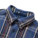 画像5: Nigel Cabourn（ナイジェル・ケーボン）FIELD SHIRT（フィールドシャツ）"HEAVY NEL REVERSIBLE" / Blue（ブルー） (5)