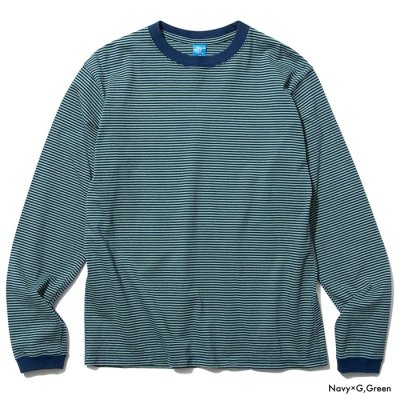 画像4: Good On（グッドオン）Long Sleeve Mini Stripe Tee（ロングスリーブミニストライプTシャツ） / 4colors（全4色展開）