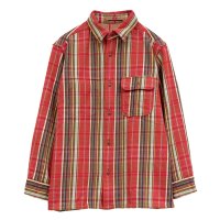 Nigel Cabourn（ナイジェル・ケーボン）FIELD SHIRT（フィールドシャツ）"HEAVY NEL REVERSIBLE" / Red（レッド）