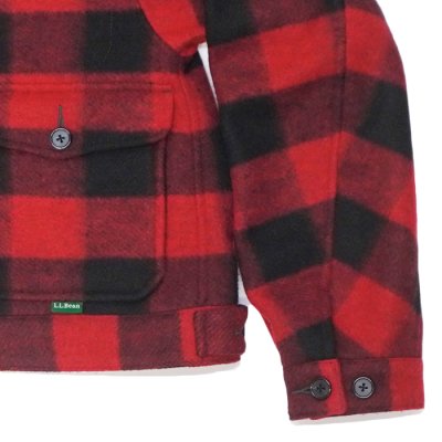 画像6: L.L.Bean Japan Edition（エルエルビーン ジャパンエディション）W's Pathfinder Mossa Jacket（ウィメンズ パスファインダーモッサジャケット）"Wool Blend Mossa Jersey" / Red×Black（レッド×ブラック）