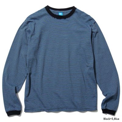 画像3: Good On（グッドオン）Long Sleeve Mini Stripe Tee（ロングスリーブミニストライプTシャツ） / 4colors（全4色展開）