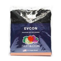 EVCON（エビコン）FRUIT OF THE ROOM SWEAT SET（フルーツオブザルームスウェットセット） / BLACK（ブラック）
